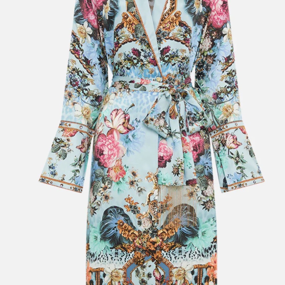 CAMILLA Split Cuff Soft Coat Letters To Leo medium $899 NWT